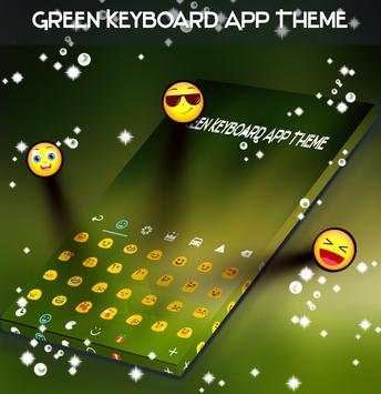 Green Keyboard App Theme screenshot 2