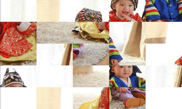 Tile Puzzles · Babies screenshot 2