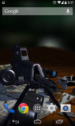 3D Guns Live Wallpaper screenshot 4