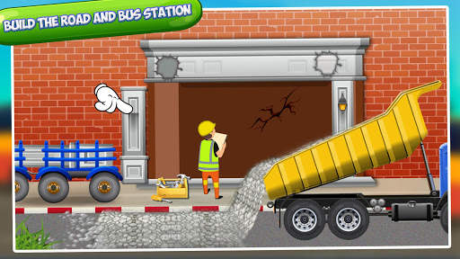 Bus Station Builder: Road Construction Game screenshot 4