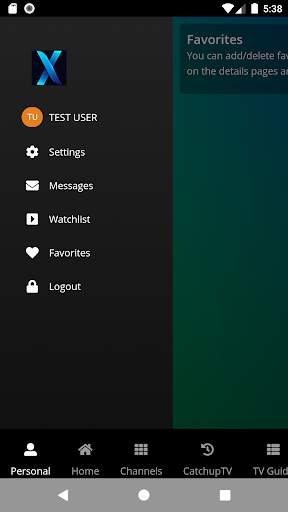 xtv player screenshot 1