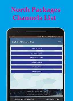 Dish Tv Channel List & Packages screenshot 2