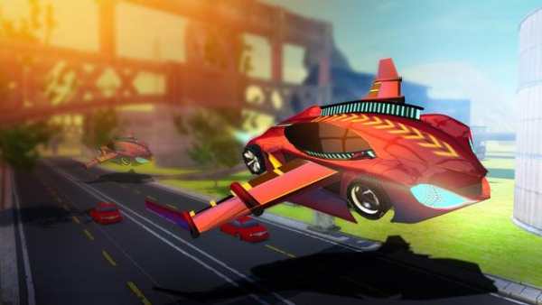 Flying Car Simulator 2017 screenshot 2