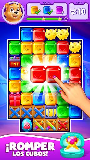 Jewel Match Blast－Sin Internet screenshot 1