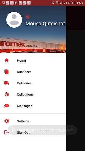 Aramex Courier screenshot 2