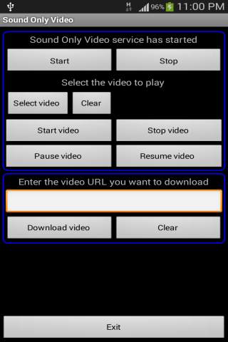 Sound Only Video Ad screenshot 1