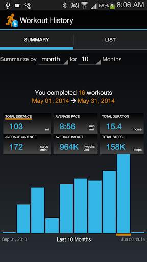 Cadence Running Tracker screenshot 7