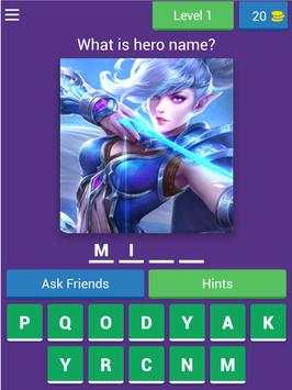 Mobile Legends Heroes Quiz screenshot 7