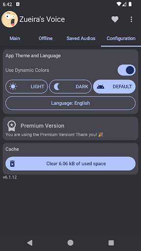 Zueira’s Voice: Text to Speech screenshot 8