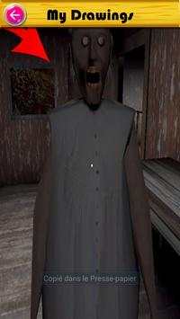 Slendrina Granny Game Coloring screenshot 2