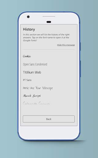Fleexy Quiz: Guess the font! screenshot 3