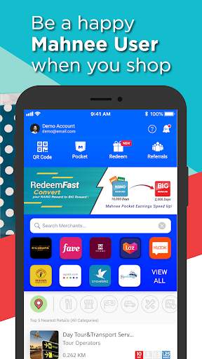 Mahnee - Shopping  Cashback  LuckyDraw screenshot 3