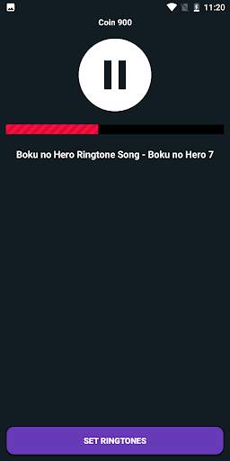 Boku No Hero Academia Ringtone Alarm Sounds screenshot 3