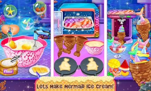 Ice Cream - Frozen Desserts Rainbow Unicorn screenshot 1