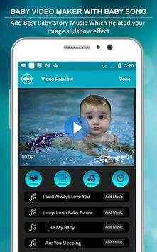 Baby Video Maker With Baby Story Song screenshot 5