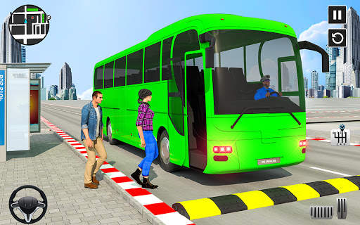 Passenger Coach Bus Transport Game: Bus Games 2021 screenshot 1