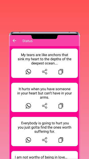 Status For Instagram 2021 (Bio Quotes) screenshot 5