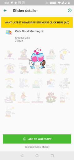 Animated Love Stickers for WhatsApp - WAStickerApp screenshot 5