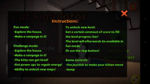 Cat Simulator HD screenshot 5