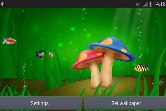 Mushroom Live Wallpaper screenshot 3