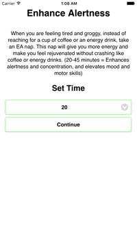 iNap screenshot 2