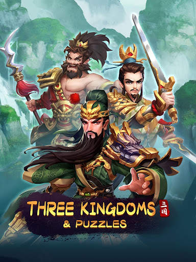 Three Kingdoms & Puzzles: Matc 10 تصوير الشاشة