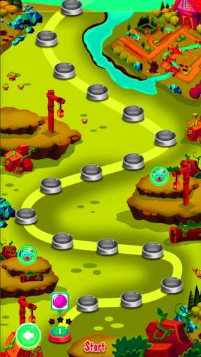 Booble Shooter Tutty Frutti Bubble Popper Game screenshot 3