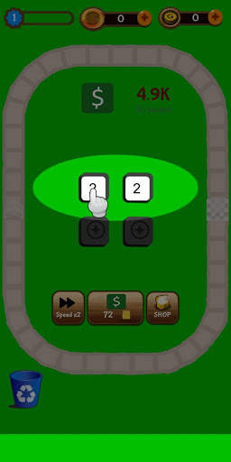 Merge Idle 2048 - Tycoon Games screenshot 2
