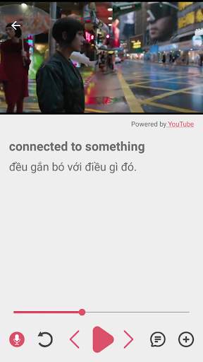 Vivid - learn English with Youtube videos screenshot 4