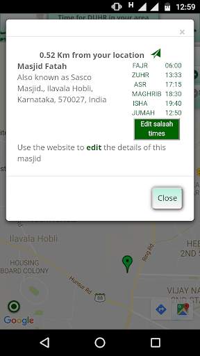 Masjid near me screenshot 4