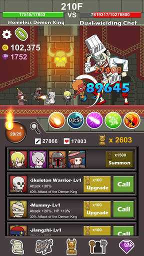 Homeless Demon King(Idle Game) скриншот 3