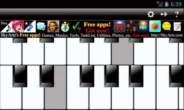 PianoTones Lite screenshot 1