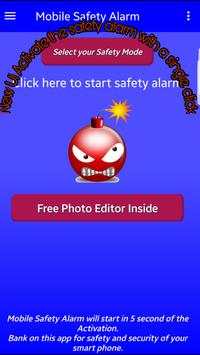 Mobile Safety Alarm screenshot 1