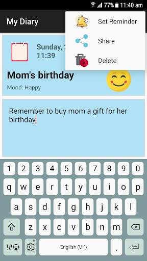 My Diary screenshot 7