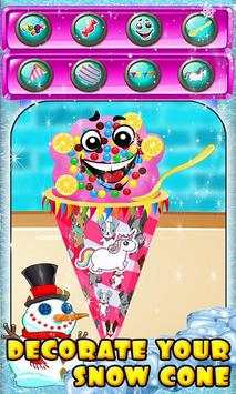 Snow Icy Cone Maker: Ice candy Making Adventure screenshot 3