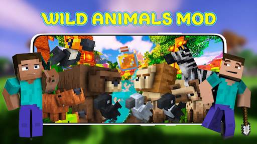 Wild Animals Mod For Minecraft screenshot 1