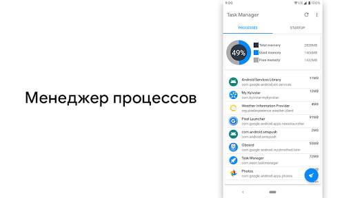 Диспетчер задач скриншот 1