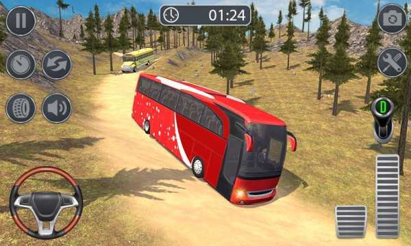 Real Bus Simulator - Hill Station Game screenshot 1