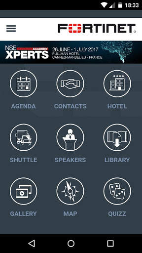 Fortinet EMEA Events screenshot 2