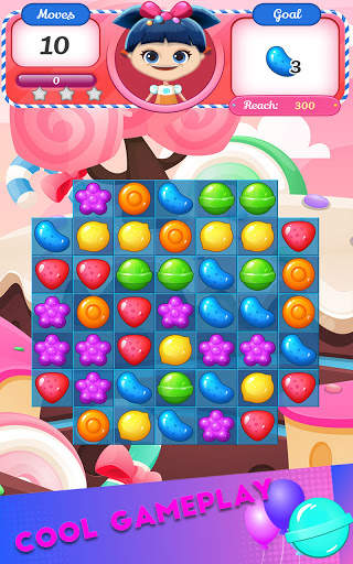 Sweet Candy Bomb - match 3 Gam screenshot 3