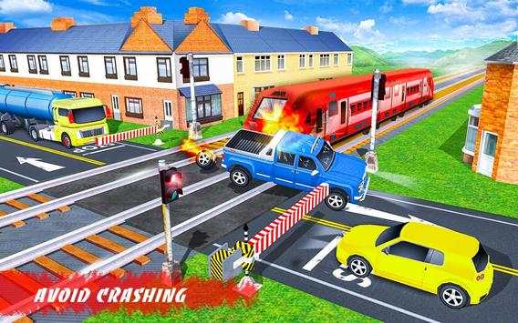 Euro Railroad Crossing: Railway Train Passing 3D screenshot 3