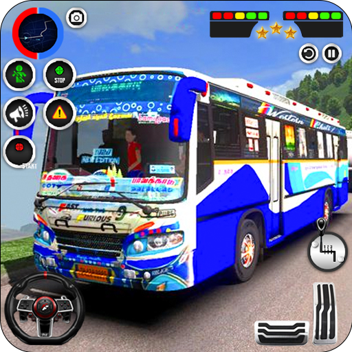 gra autobus miejski 3d icon