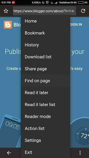 4 Speed Browser - Fast,Secure, Mobile Browser 2018 screenshot 5