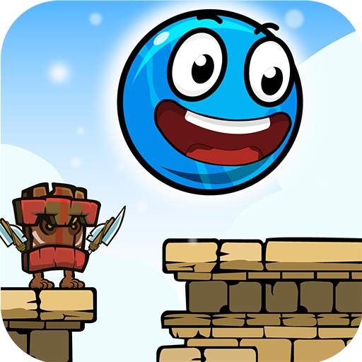 Blue Ball 11: Bounce Adventure 3