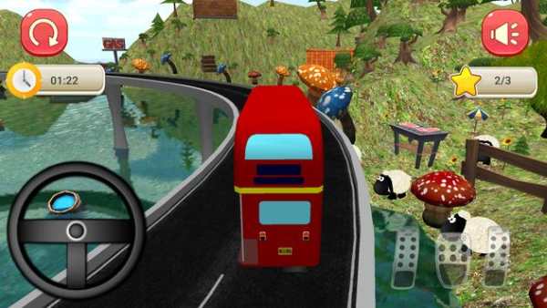 Simulator Balapan Bus screenshot 4