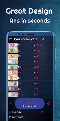 Cash Calculator Lite screenshot 2