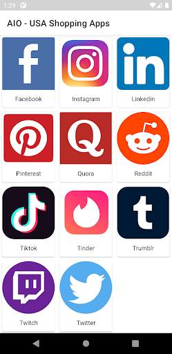 All social media apps - All so screenshot 1
