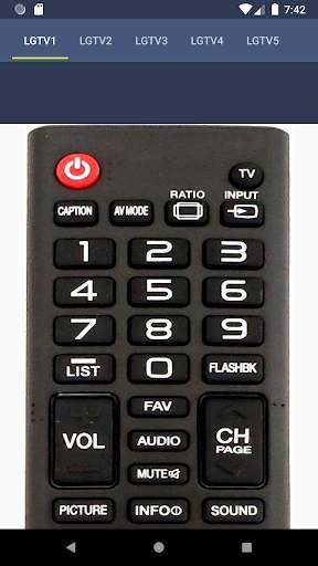 LG TV Remote screenshot 2