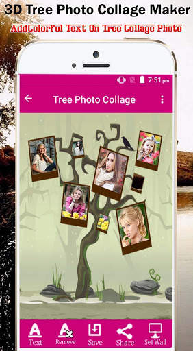 Tree Photo Collage Editor screenshot 5