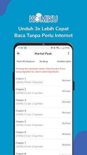 Komiku ID : Baca Komik   Notifikasi Update screenshot 6